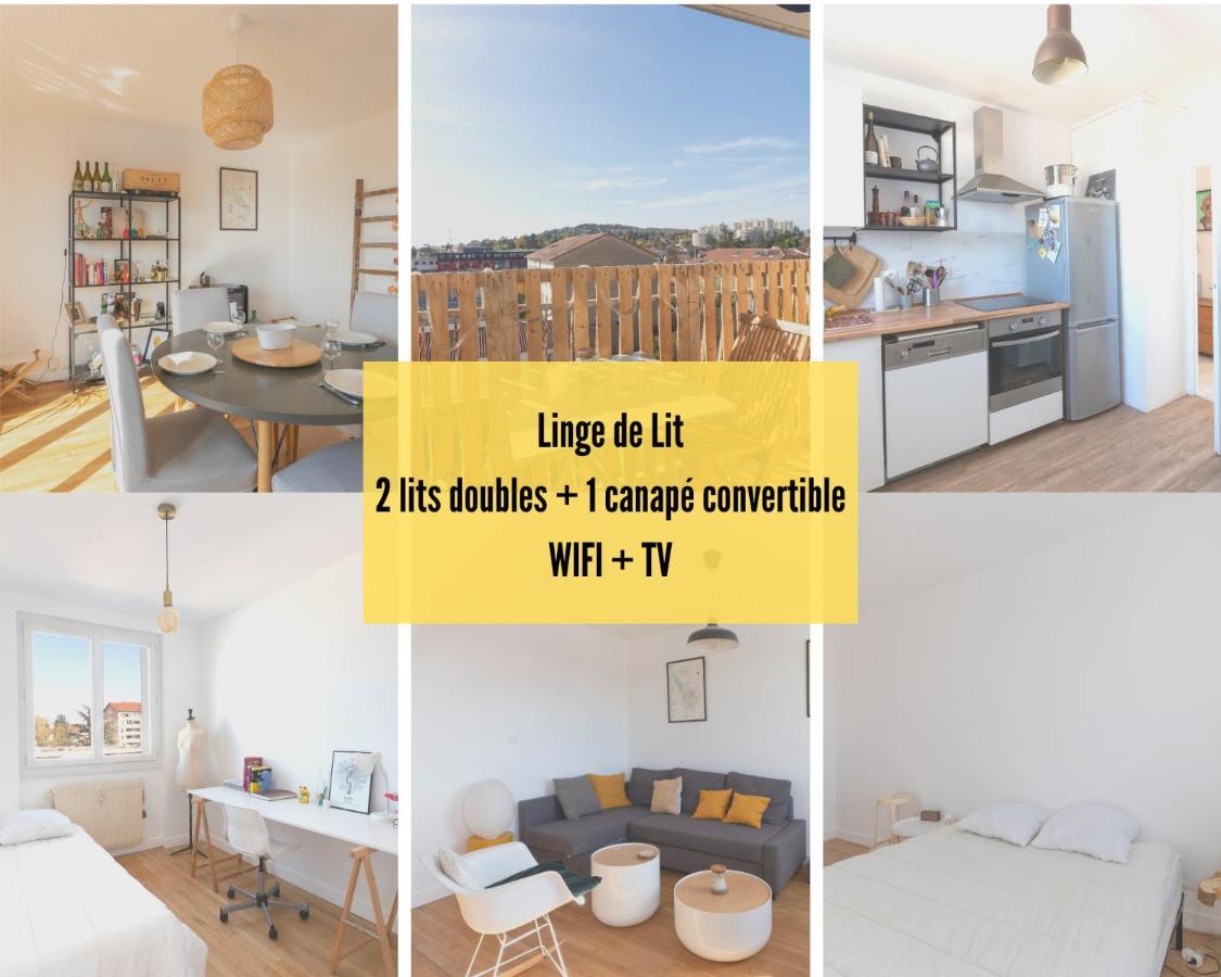 Cabana & Grand Appartement Cosy - Parking & Balcon Villefranche-sur-Saône Екстериор снимка